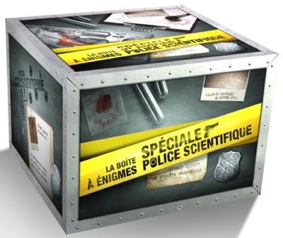 La boite à énigme spéciale police scientifique