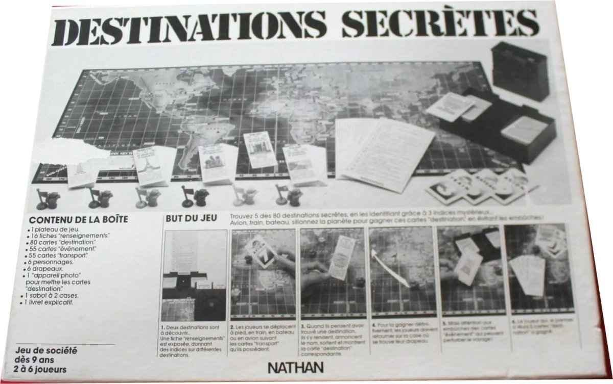 Destinations secrètes : Le tour du monde en 80 sites – Nathan – Édition 1990 – Image 2