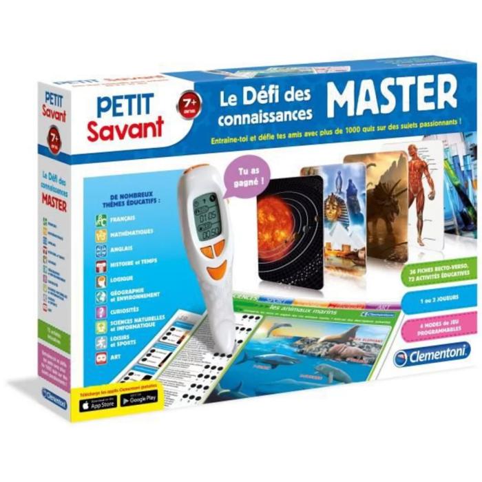 Petit Savant – Le Défi des Connaissances Master – Clementoni