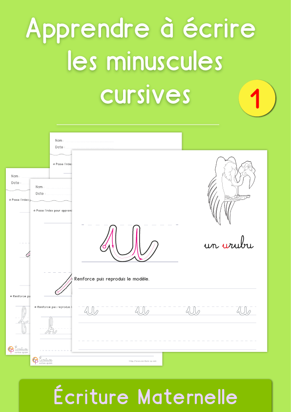 PDF Écriture Maternelle Moyenne et Grande Section